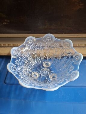 Northwood KLONDIKE Opalescent Footed Bowl